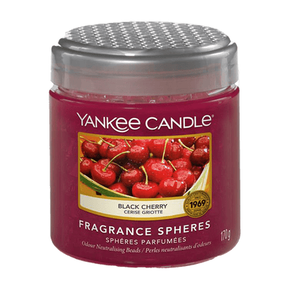 BLACK CHERRY FRAGRANCE SPHERES AIR FRESHENER by YANKEE CANDLE at Sundora