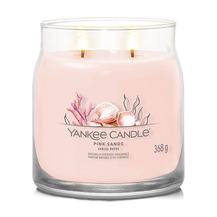 PINK SANDS SIGNATURE JAR CANDLE by YANKEE CANDLE at Sundora