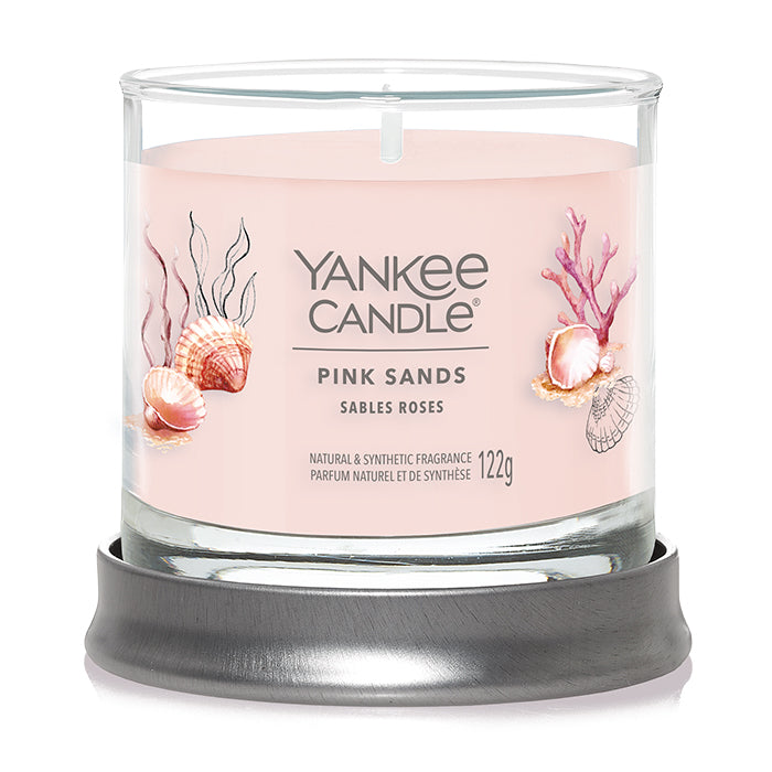 PINK SANDS SIGNATURE SMALL TUMBLER CANDLE CANDLE by YANKEE CANDLE at Sundora