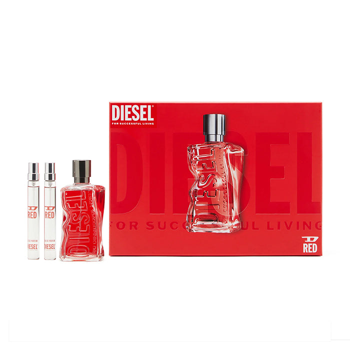 D RED EDP 100ML+ 2×10ML GIFT SET GIFT SET by DIESEL at Sundora