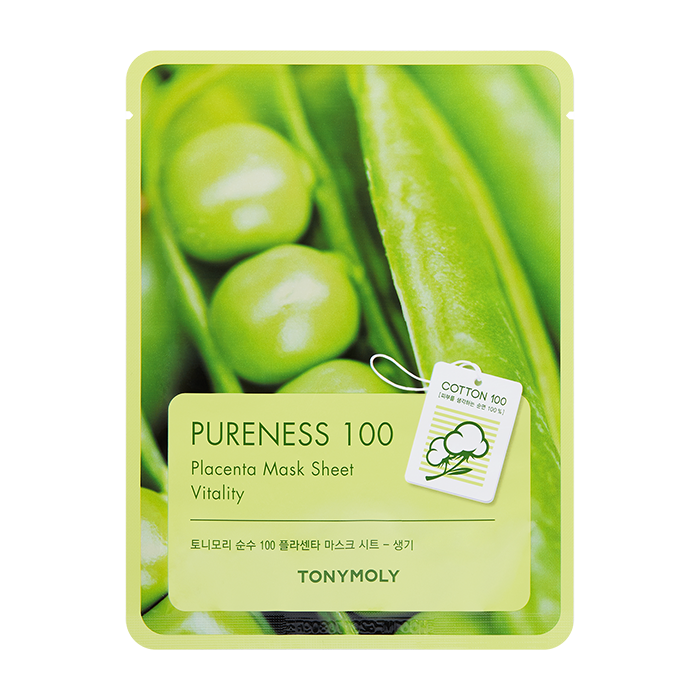 PURENESS 100 PLACENTA MASK SHEET2 SHEET MASK by TONYMOLY at Sundora