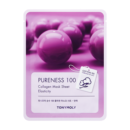 PURENESS 100 COLLAGEN MASK SHEET2 SHEET MASK by TONYMOLY at Sundora