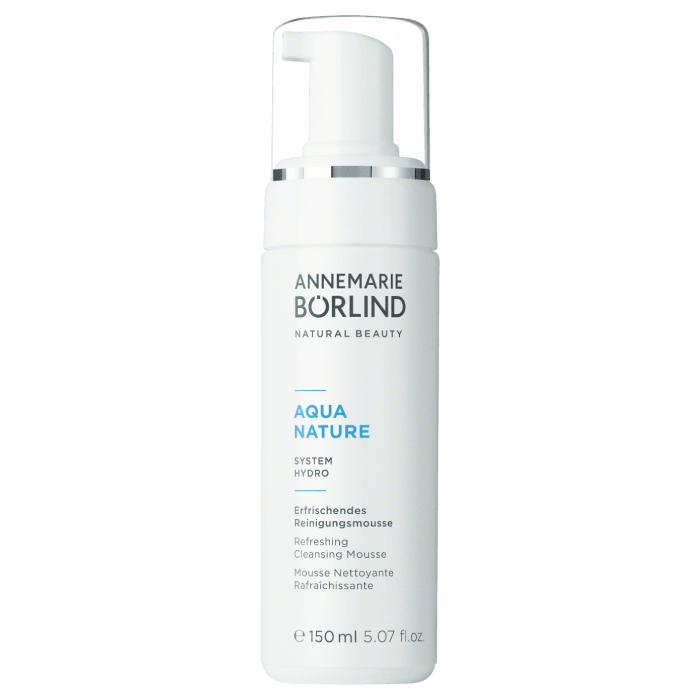 AQUANATURE REFRESHING CLEANSING MOUSSE CLEANSER by ANNEMARIE BORLIND at Sundora