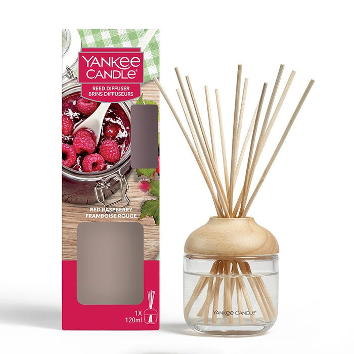 RED RASPBERRY REED DIFFUSER 120ML DIFFUSER by YANKEE CANDLE at Sundora