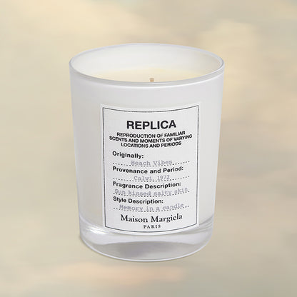 REPLICA BEACH VIBES SCENTED CANDLE CANDLE by MAISON MARGIELA at Sundora