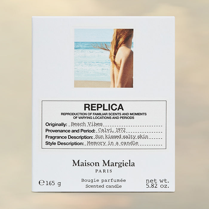 REPLICA BEACH VIBES SCENTED CANDLE CANDLE by MAISON MARGIELA at Sundora