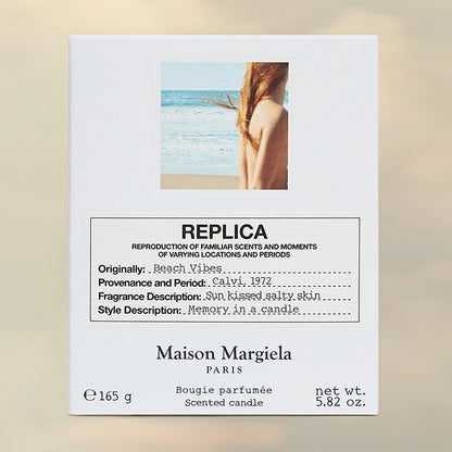 REPLICA BEACH VIBES SCENTED CANDLE CANDLE by MAISON MARGIELA at Sundora