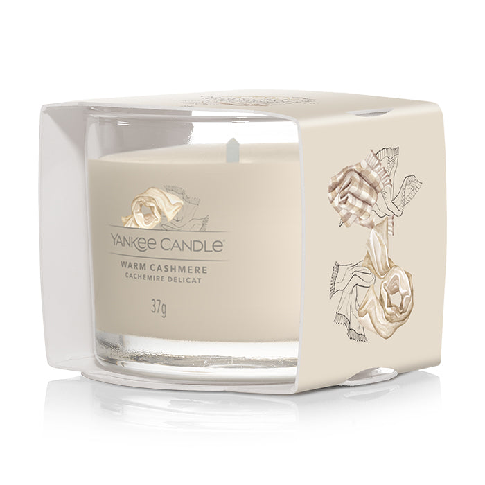WARM CASHMERE FILLED VOTIVE CANDLE by YANKEE CANDLE at Sundora