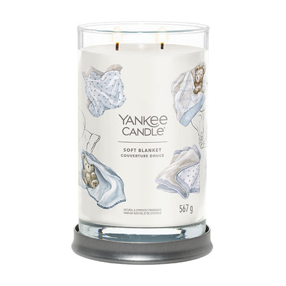 SOFT BLANKET SIGNATURE LARGE TUMBLER CANDLE CANDLE by YANKEE CANDLE at Sundora