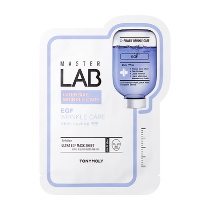 TM MASTER LAB EGF MASK SHEET - WRINKLE CARE SHEET MASK by TONYMOLY at Sundora