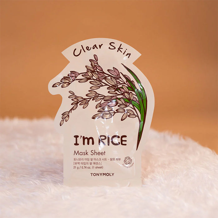 I AM RICE MASK SHEET FACE MASK by TONYMOLY at Sundora