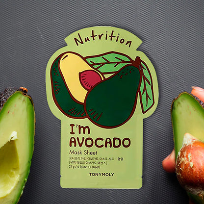 I AM AVOCADO MASK SHEET – NUTRITION FACE MASK by TONYMOLY at Sundora