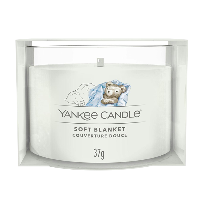 SOFT BLANKET FILLED VOTIVE CANDLE by YANKEE CANDLE at Sundora