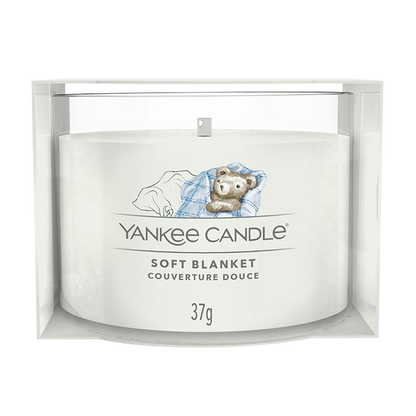SOFT BLANKET FILLED VOTIVE CANDLE by YANKEE CANDLE at Sundora