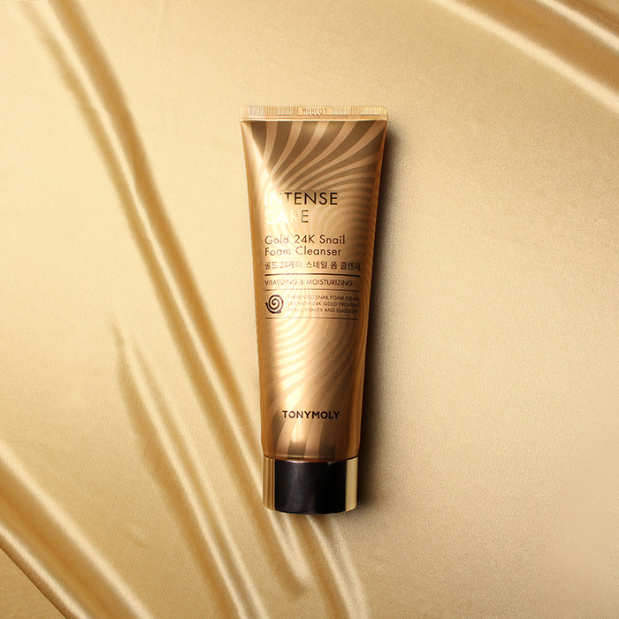 INTENSECARE GOLD 24K SNAIL FOAM CLEANSER CLEANSER by TONYMOLY at Sundora