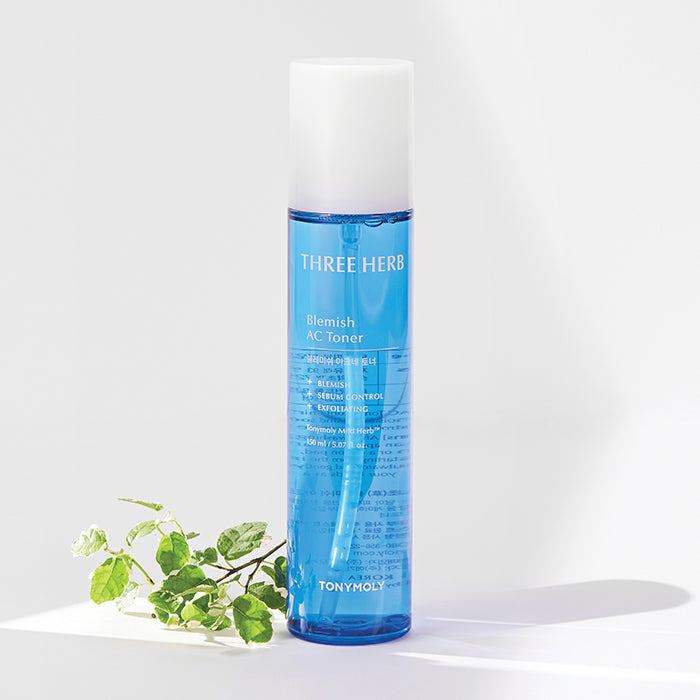 THREE-HERB BLEMISH AC TONER TONER by TONYMOLY at Sundora