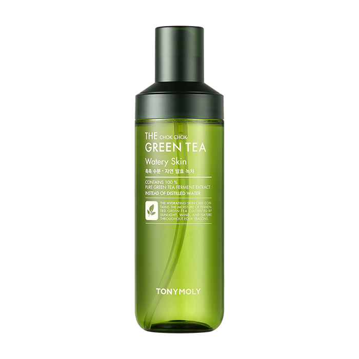 THE CHOK CHOK GREEN TEA WATERY SKIN TONER by TONYMOLY at Sundora