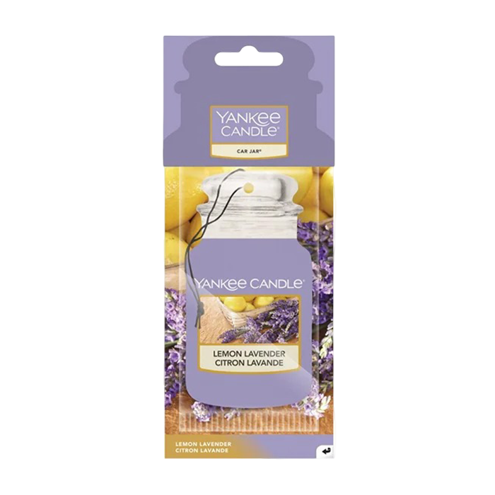 LEMON LAVENDER – SINGLE CAR JAR CAR JAR by YANKEE CANDLE at Sundora