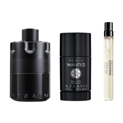THE MOST WANTED EAU DE PARFUM INTENSE GIFT SET GIFT SET by AZZARO at Sundora