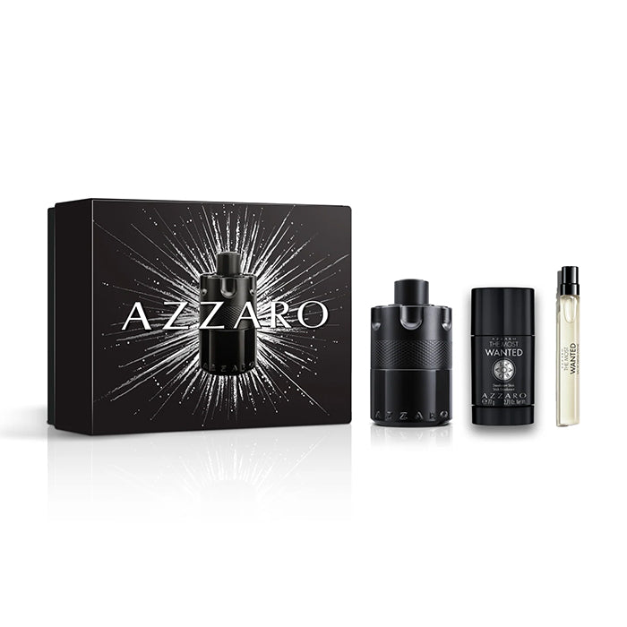THE MOST WANTED EAU DE PARFUM INTENSE GIFT SET GIFT SET by AZZARO at Sundora