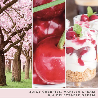 Pink Cherry &amp; Vanilla Medium Jar