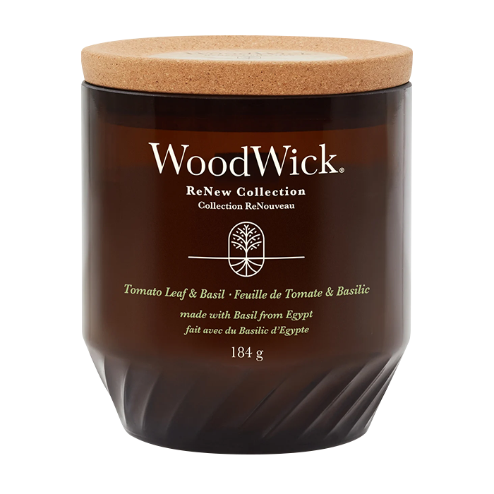TOMATO LEAF &amp; BASIL CANDLE CANDLE by WOODWICK at Sundora