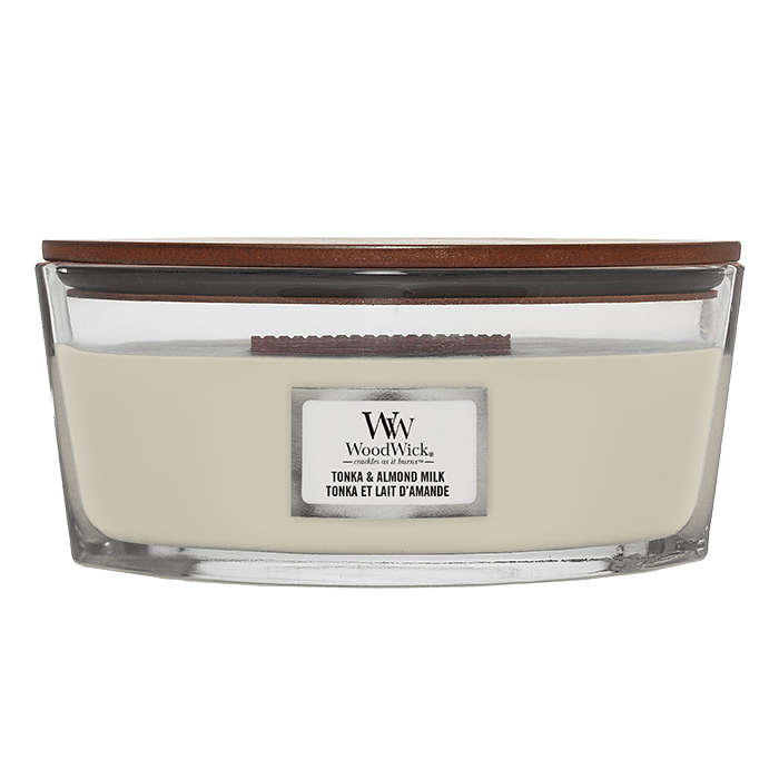 TONKA &amp; ALMOND MILK CANDLE CANDLE by WOODWICK at Sundora