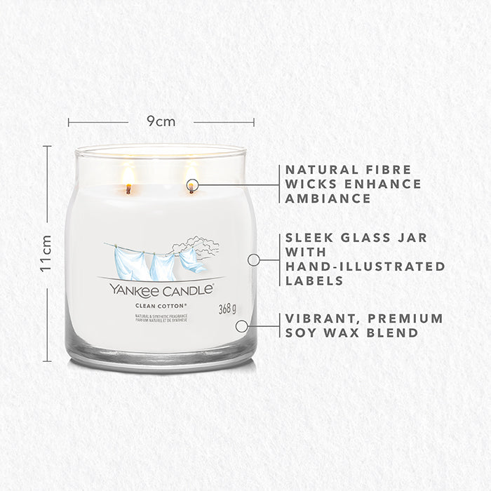 CLEAN COTTON® CANDLE by YANKEE CANDLE at Sundora