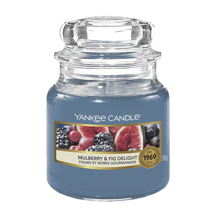 MULBERRY &amp; FIG DELIGHT CLASSIC JAR CANDLE by YANKEE CANDLE at Sundora