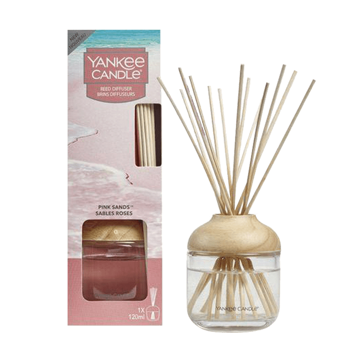 PINK SANDS REED DIFFUSER 120ML DIFFUSER by YANKEE CANDLE at Sundora