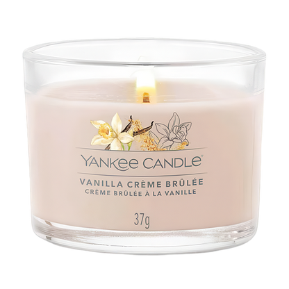 Vanilla Crème Brulee Mini Filled Votive