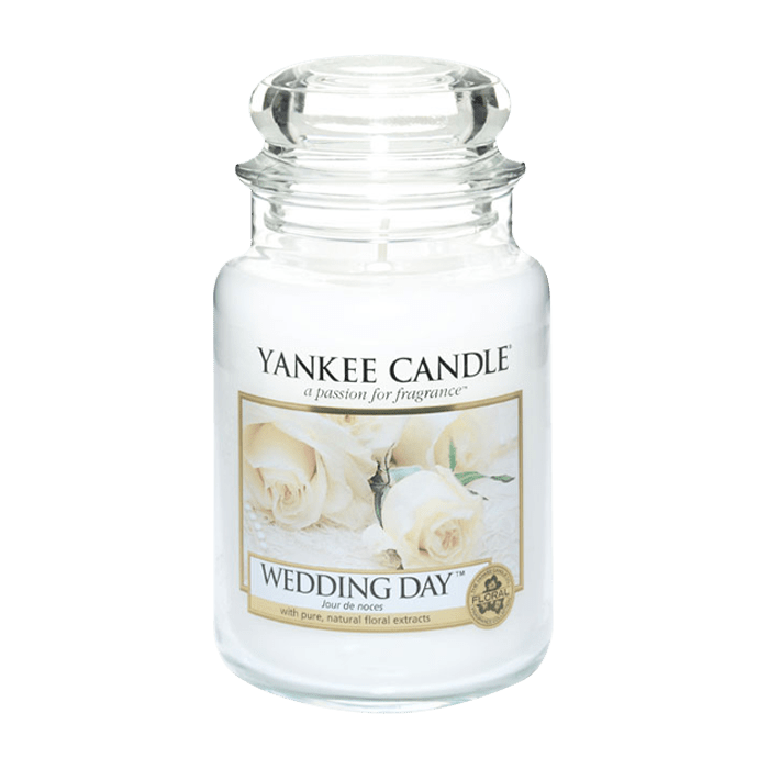 WEDDING DAY CLASSIC JAR CANDLE by YANKEE CANDLE at Sundora