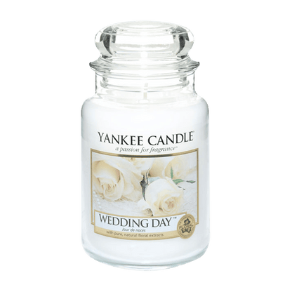 WEDDING DAY CLASSIC JAR CANDLE by YANKEE CANDLE at Sundora