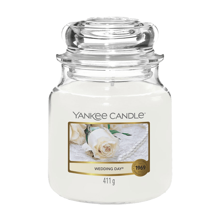 WEDDING DAY CLASSIC JAR CANDLE by YANKEE CANDLE at Sundora