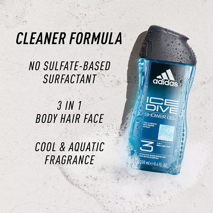 ICE DIVE 3 IN 1 SHOWER GEL