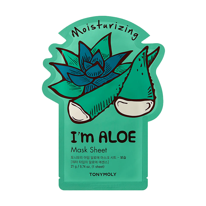 I AM ALOE MASK SHEET – MOISTURIZING FACE MASK by TONYMOLY at Sundora