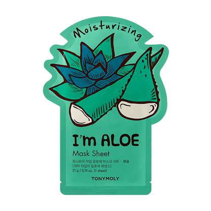 I AM ALOE MASK SHEET – MOISTURIZING FACE MASK by TONYMOLY at Sundora