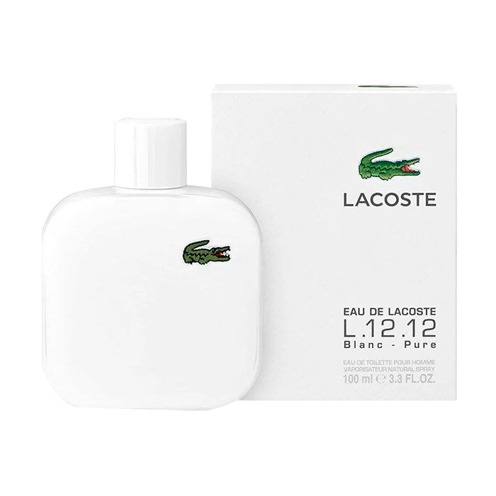 EAU DE LACOSTE L.12.12 BLANC PURE PERFUME by LACOSTE at Sundora