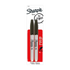 SHARPIE FINE POINT PERMANENT MARKERS 2/PKG BLACK STATIONERY by SHARPIE at Sundora