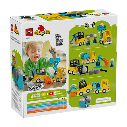 10475 3 in 1 Construction Vehicles
