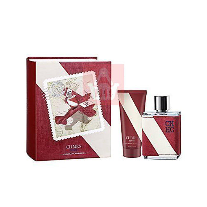 Ch Men Sport Gift Set Edt +After Shave Balm GIFT SET by CAROLINA HERRERA at Sundora