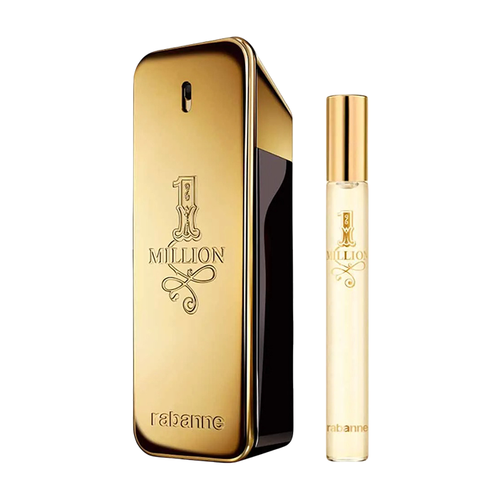 1 MILLION EAU DE TOILETTE 100 ML &amp; TRAVEL SPRAY 10 ML GIFT SET GIFT SET by RABANNE at Sundora