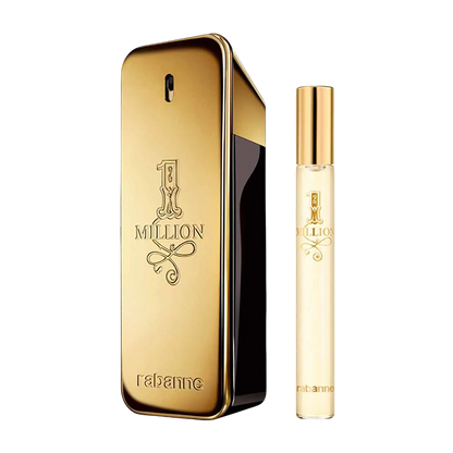 1 MILLION EAU DE TOILETTE 100 ML &amp; TRAVEL SPRAY 10 ML GIFT SET GIFT SET by RABANNE at Sundora