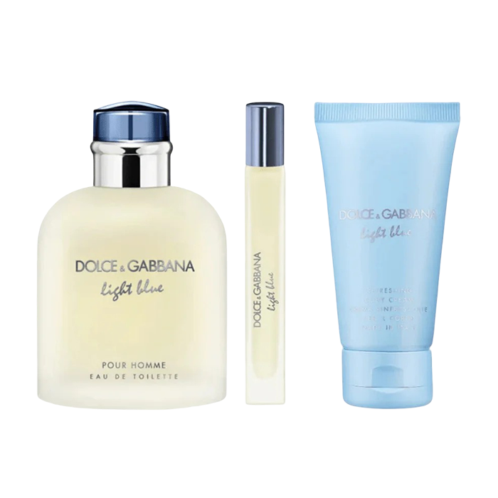 LIGHT BLUE POUR HOMME EAU DE TOILETTE GIFT SET GIFT SET by DOLCE &amp; GABBANA at Sundora
