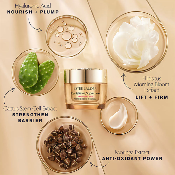 REVITALIZING SUPREME+ MOISTURIZER YOUTH POWER CREME FACE SERUM by ESTÉE LAUDER at Sundora
