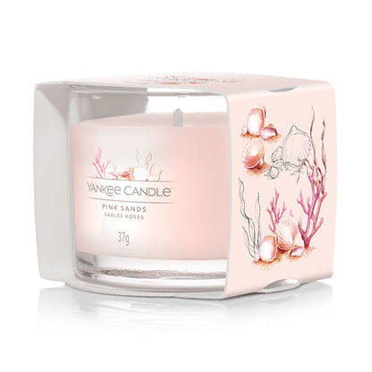 PINK SANDS FILLED VOTIVE CANDLE CANDLE by YANKEE CANDLE at Sundora