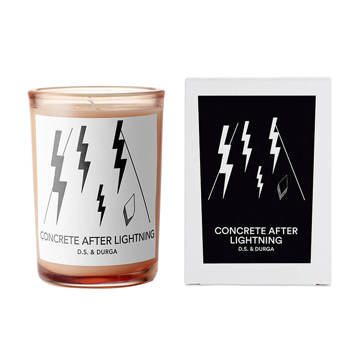 CONCRETE AFTER LIGHTNING CANDLE by D.S. &amp; DURGA at Sundora