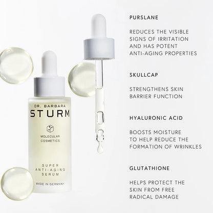 SUPER ANTI-AGING SERUM FACE SERUM by DR. BARBARA STURM at Sundora