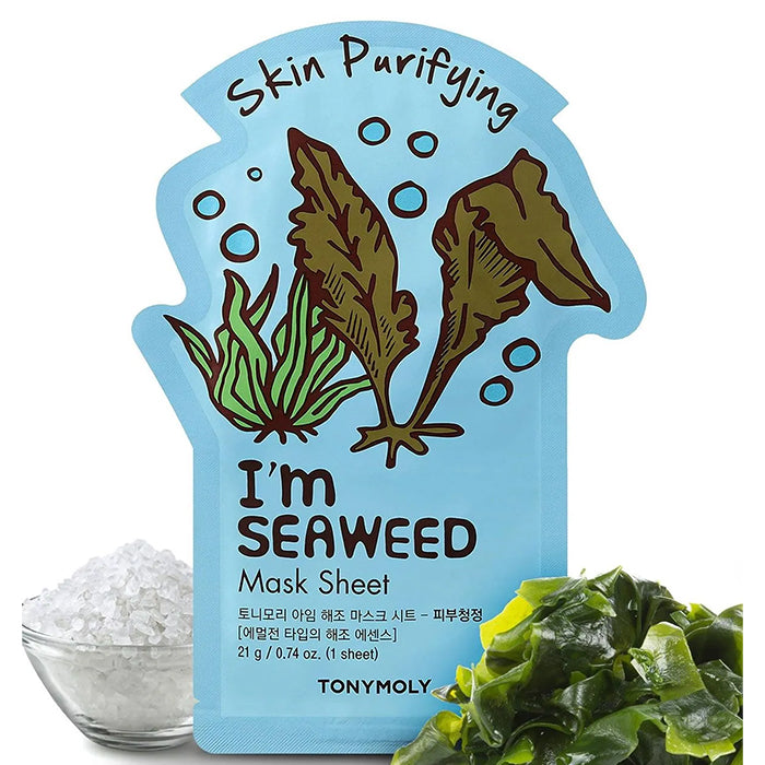 I AM SEAWEEDS MASK SHEET – PURIFYING FACE MASK by TONYMOLY at Sundora