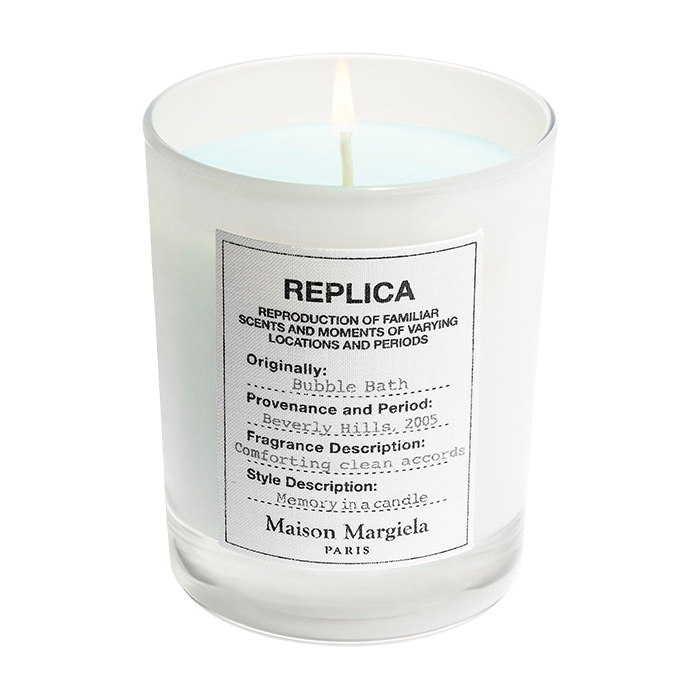 REPLICA BUBBLE BATH SCENTED CANDLE CANDLE by MAISON MARGIELA at Sundora